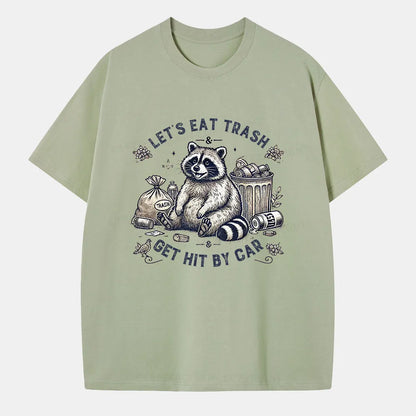 Vintage Let’S Eat Trash & Get Hit By Car Classic T-Shirt