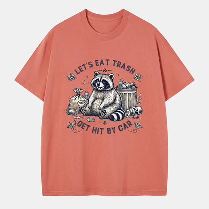 Vintage Let’S Eat Trash & Get Hit By Car Classic T-Shirt