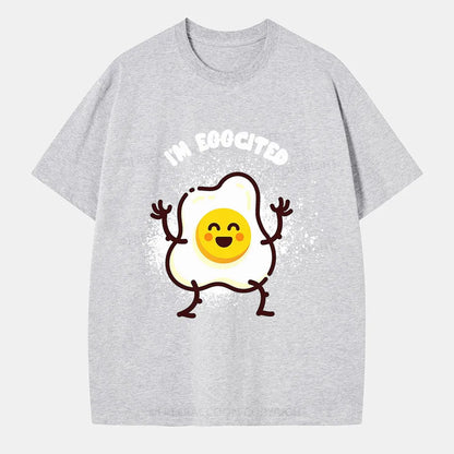 Vintage I’M Eggcited Classic T-Shirt