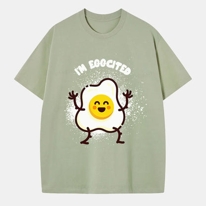 Vintage I’M Eggcited Classic T-Shirt