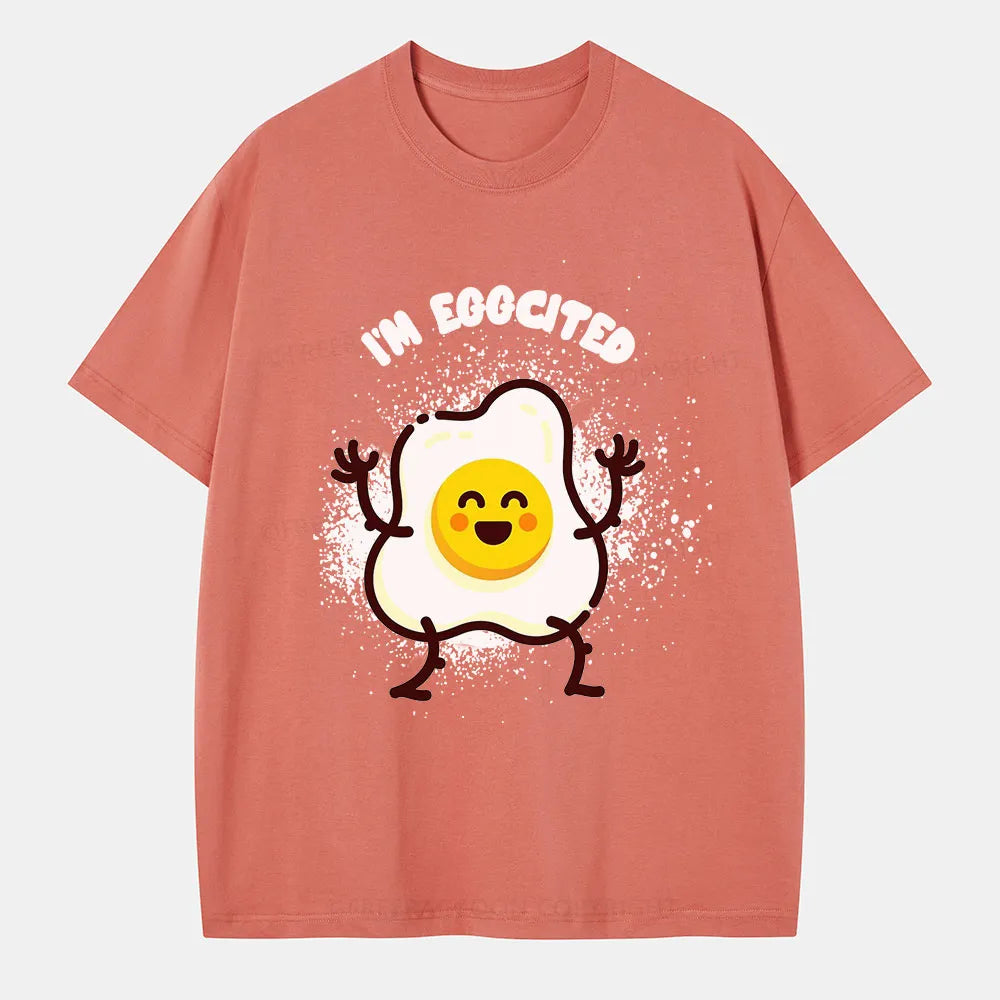 Vintage I’M Eggcited Classic T-Shirt