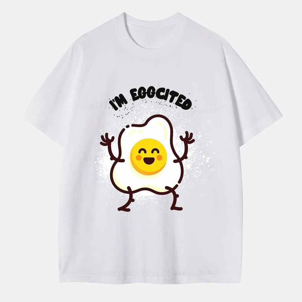 Vintage I’M Eggcited Classic T-Shirt