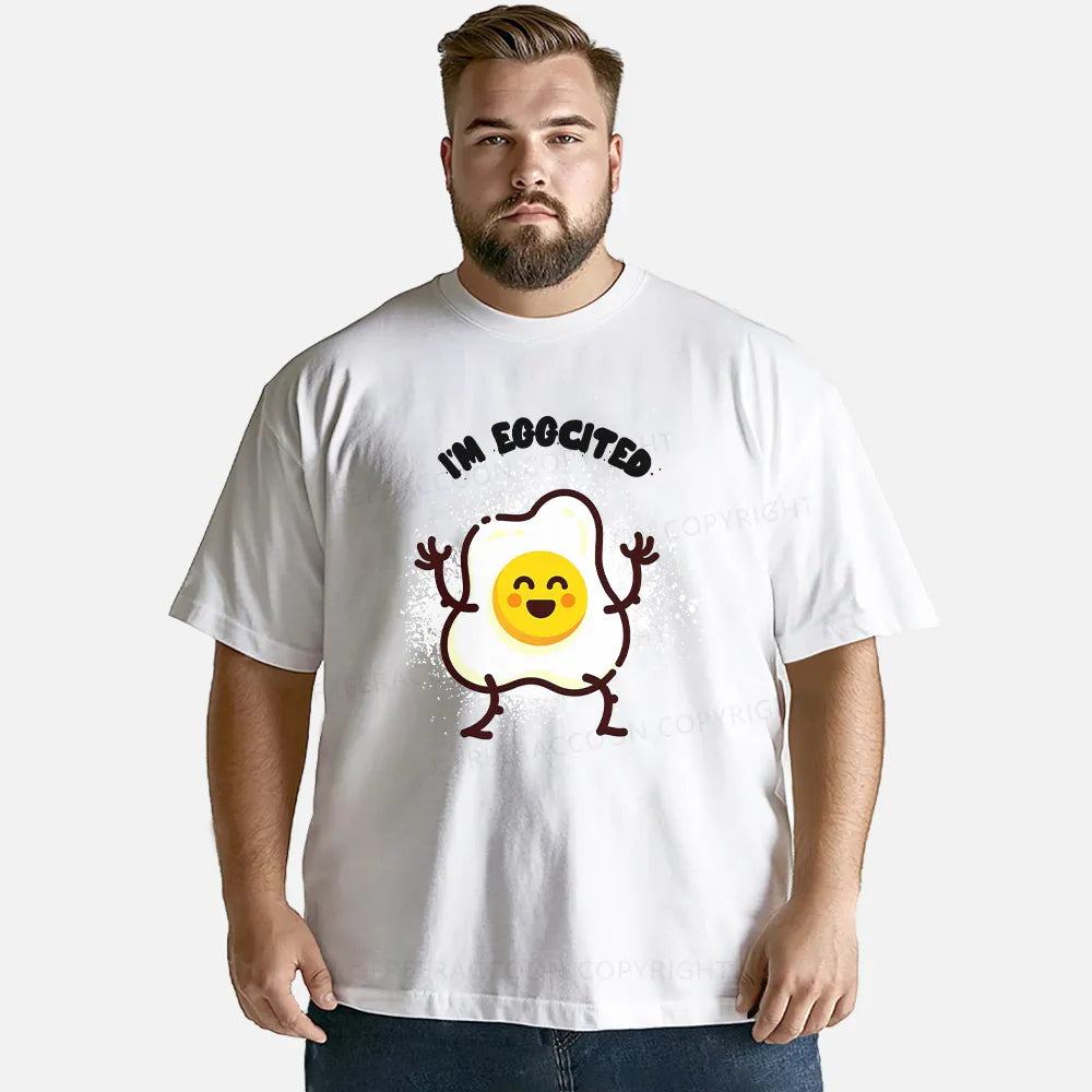 Vintage I’M Eggcited Classic T-Shirt