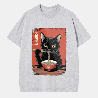 Vintage Ramen Cat Classic T-Shirt