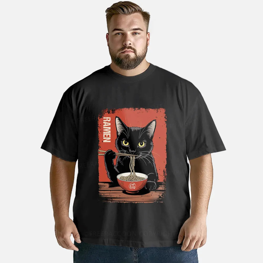 Vintage Ramen Cat Classic T-Shirt