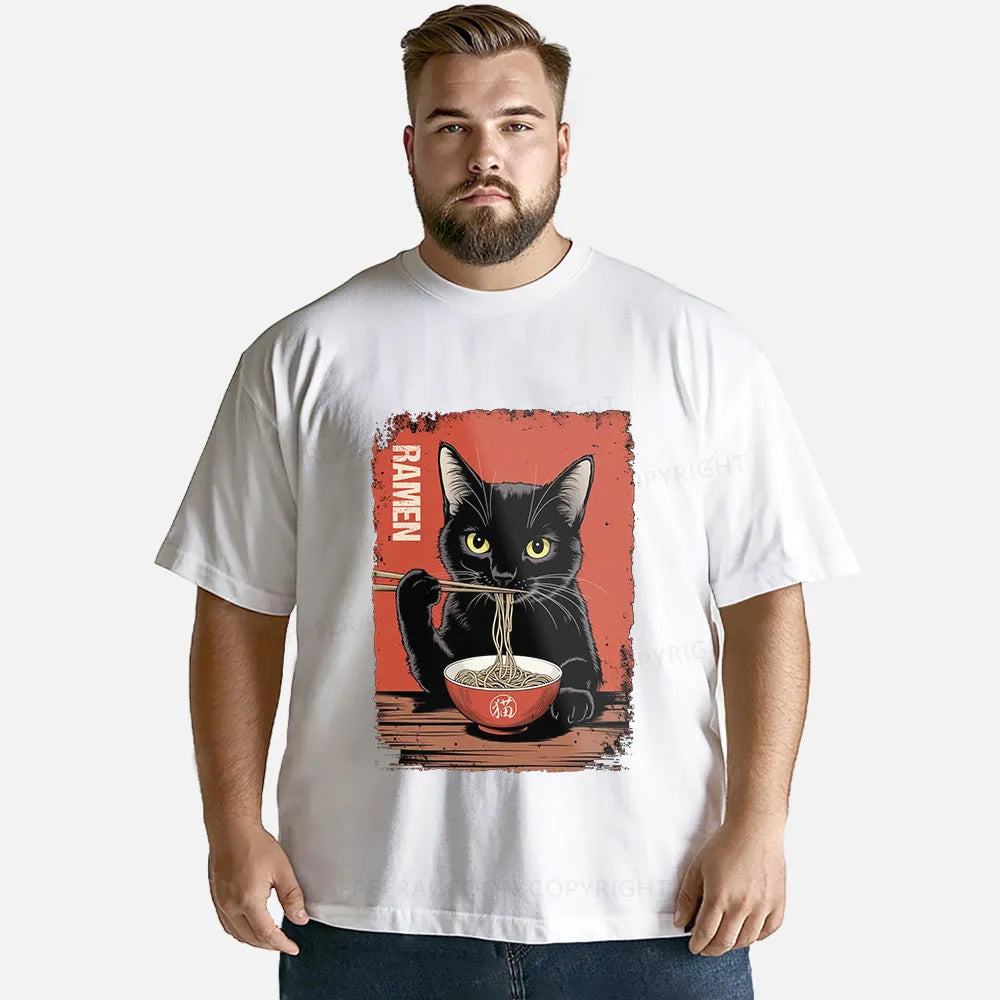 Vintage Ramen Cat Classic T-Shirt