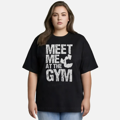 Vintage Meet Me At The Gym Classic T-Shirt