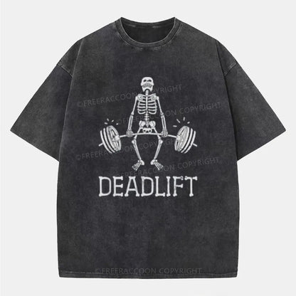 Vintage Deadlift Washed T-Shirt