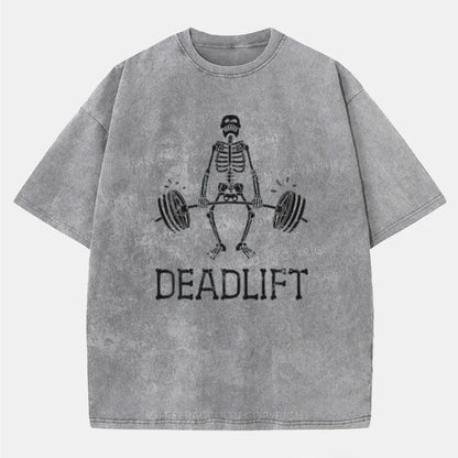 Vintage Deadlift Washed T-Shirt