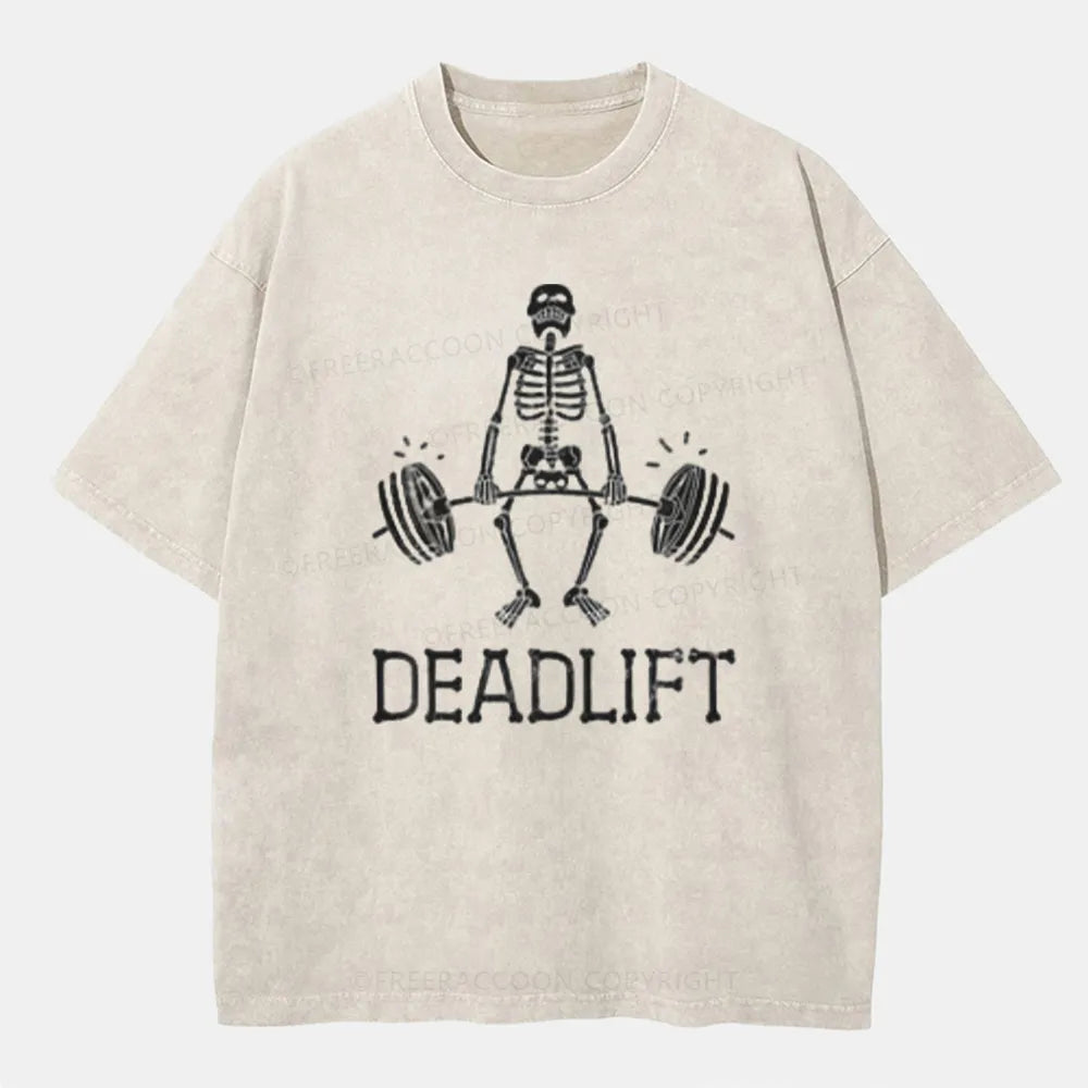 Vintage Deadlift Washed T-Shirt