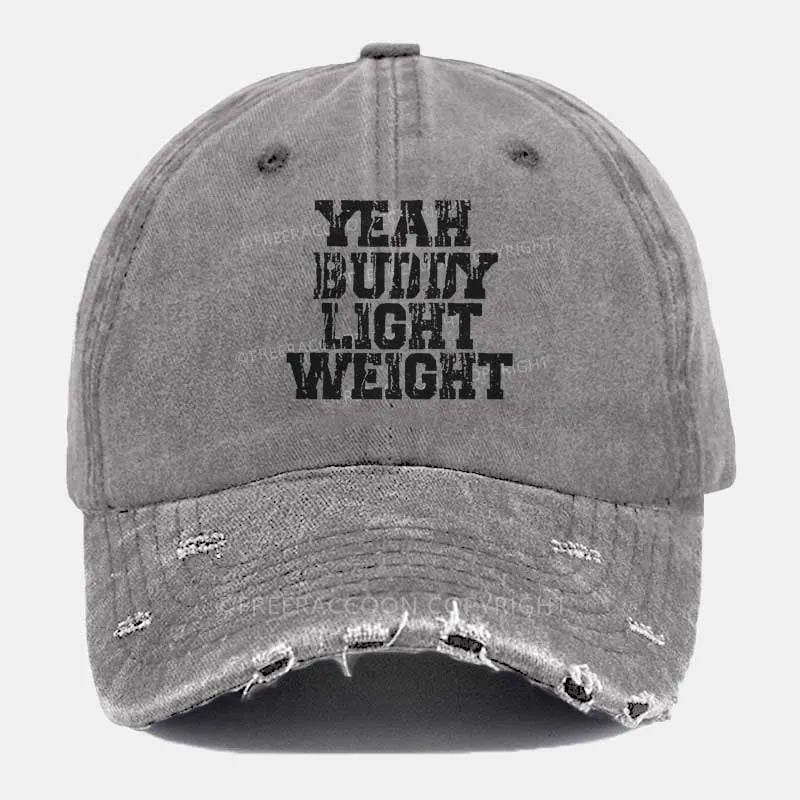 Vintage Yeah Buddy Light Weight Ripped Washed Cap