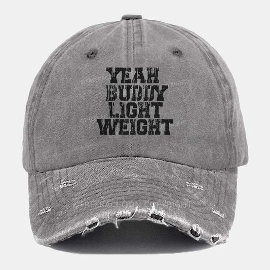 Vintage Yeah Buddy Light Weight Ripped Washed Cap