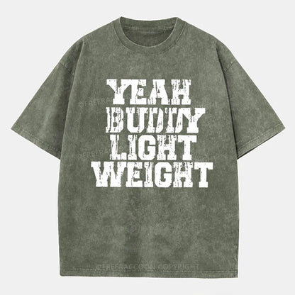 Vintage Yeah Buddy Light Weight Washed T-Shirt