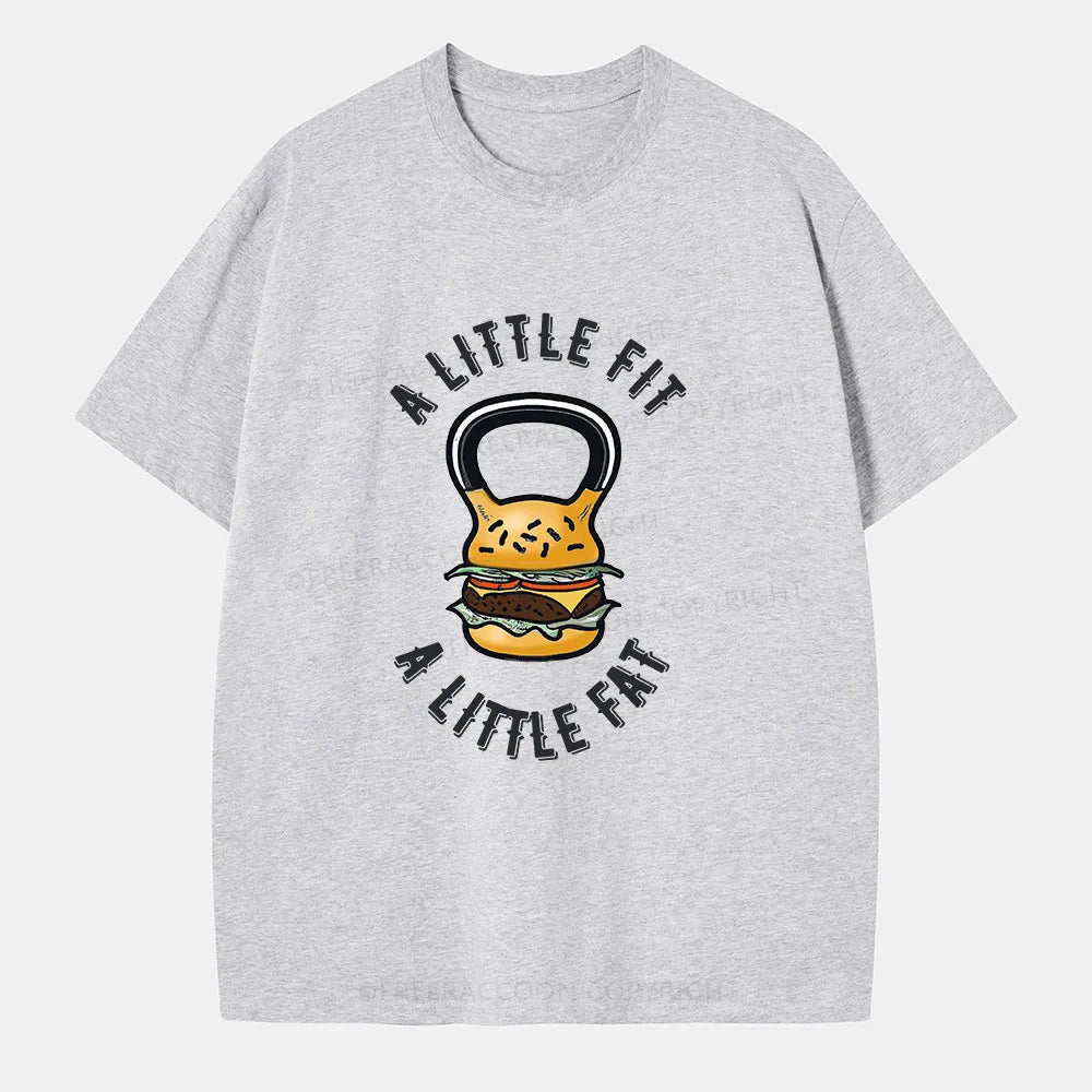 Vintage A Little Fit A Little Fat Classic T-Shirt