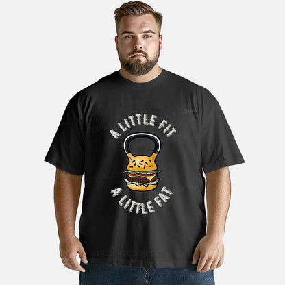 Vintage A Little Fit A Little Fat Classic T-Shirt