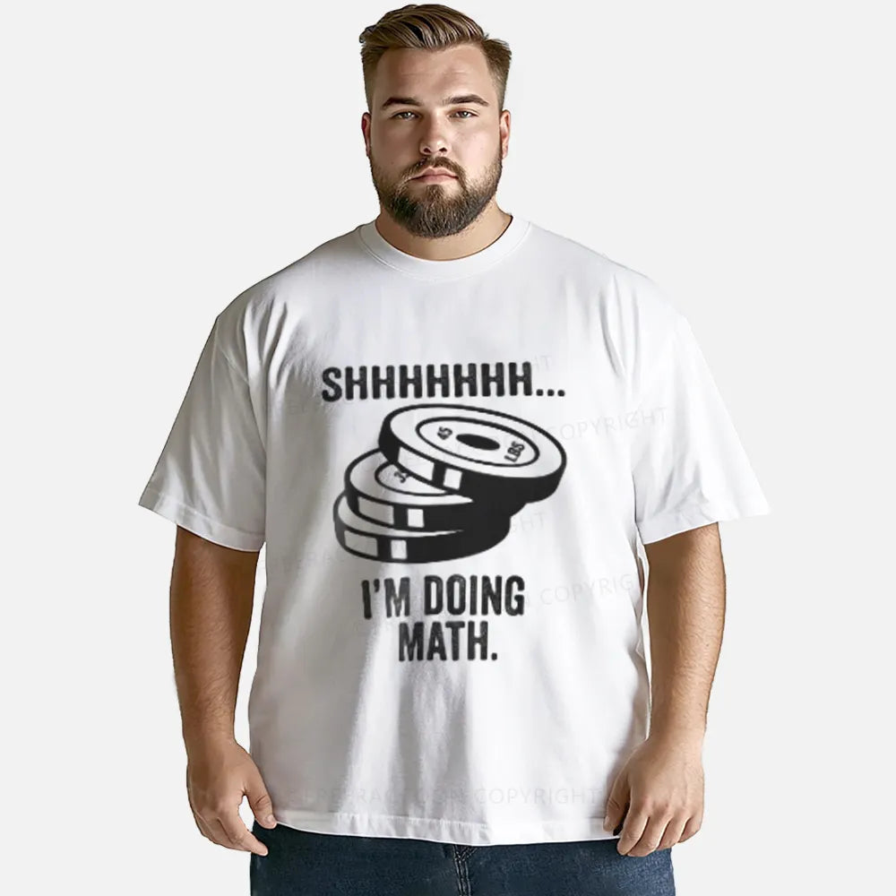 Vintage Shhhhhh... I'M Doing Math Classic T-Shirt