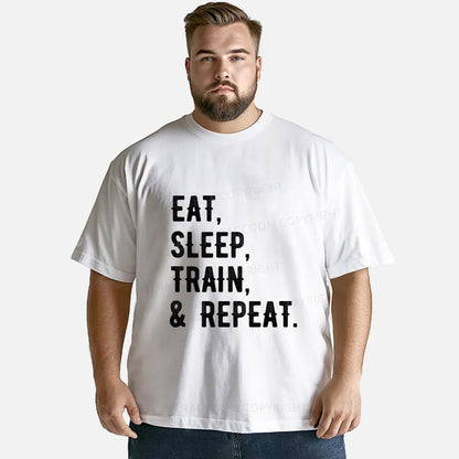 Vintage Eat, Sleep, Train, & Repeat Classic T-Shirt