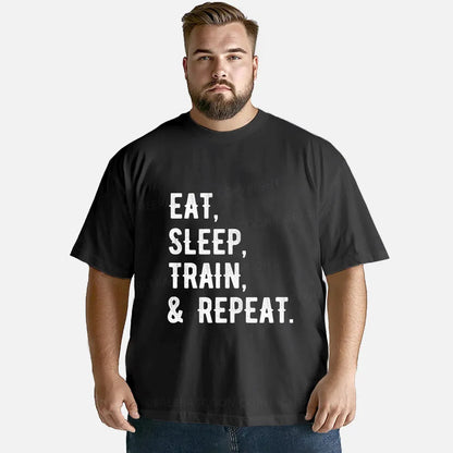 Vintage Eat, Sleep, Train, & Repeat Classic T-Shirt