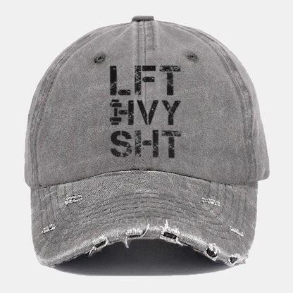 Vintage Lft Hvy Sht Ripped Washed Cap