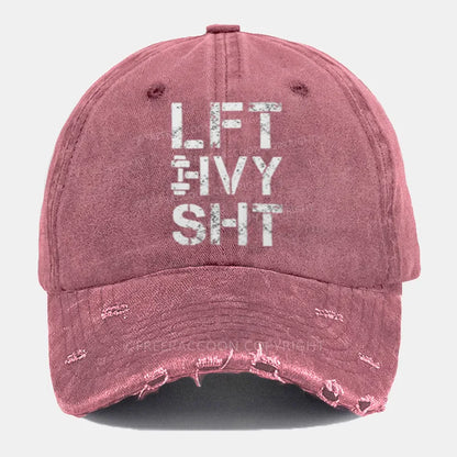 Vintage Lft Hvy Sht Ripped Washed Cap