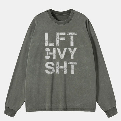 Vintage Lft Hvy Sht Washed Long Sleeve Shirt