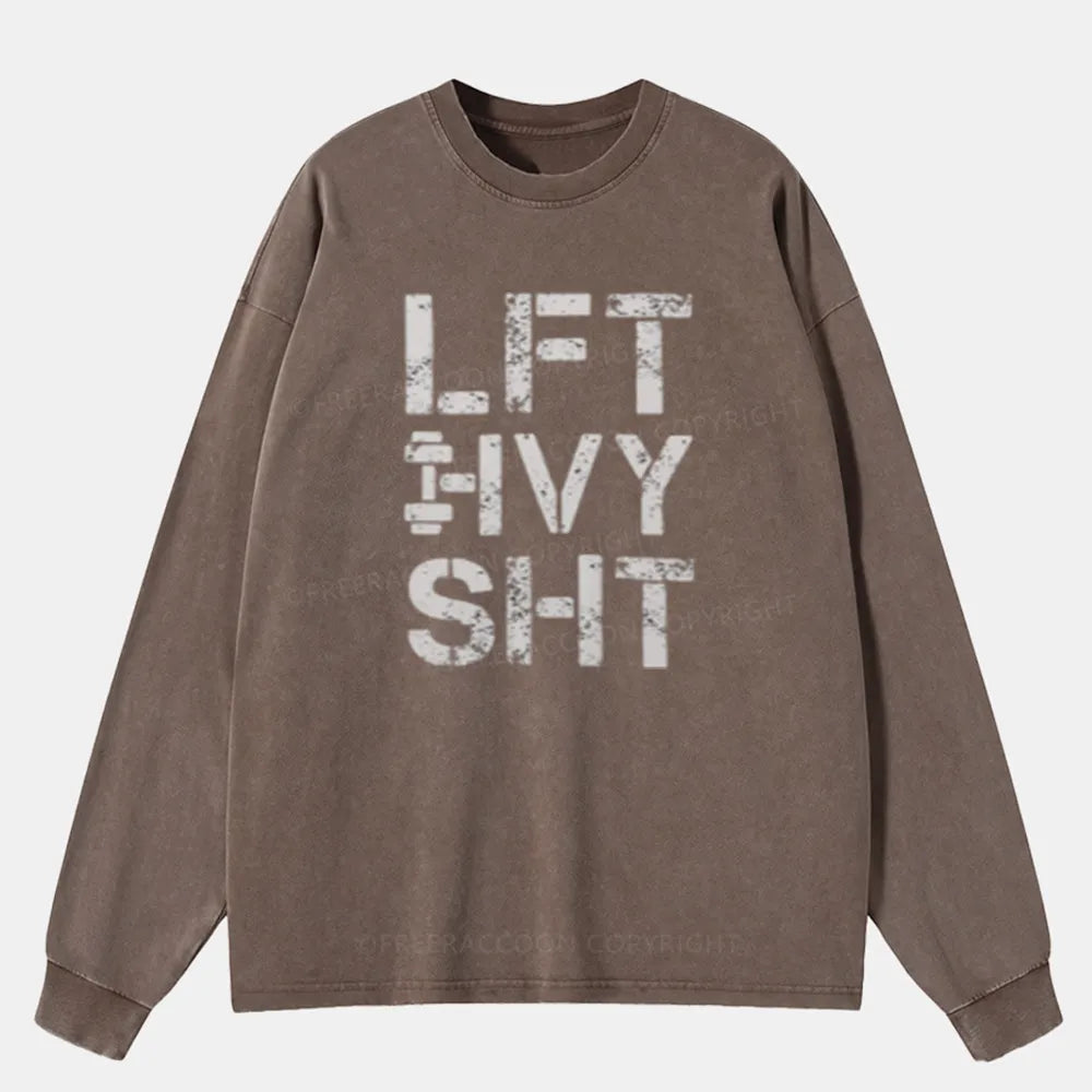 Vintage Lft Hvy Sht Washed Long Sleeve Shirt