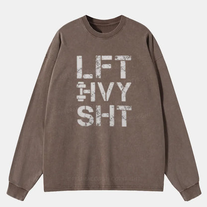 Vintage Lft Hvy Sht Washed Long Sleeve Shirt