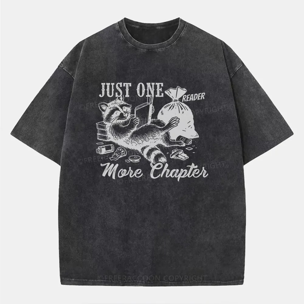 Vintage Just One More Chapter Washed T-Shirt