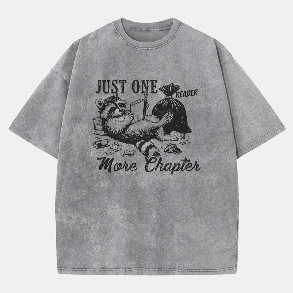 Vintage Just One More Chapter Washed T-Shirt