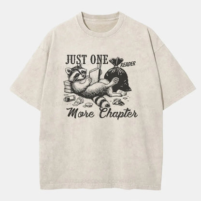 Vintage Just One More Chapter Washed T-Shirt