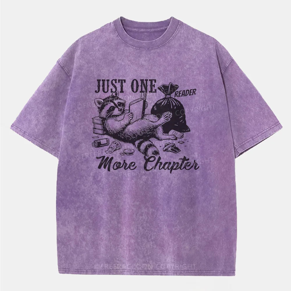 Vintage Just One More Chapter Washed T-Shirt