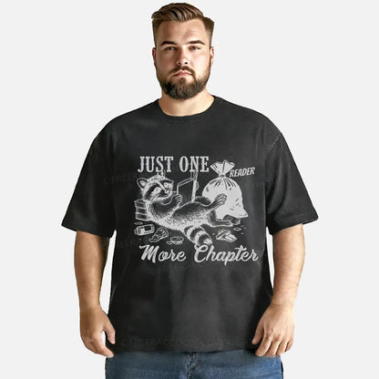 Vintage Just One More Chapter Washed T-Shirt