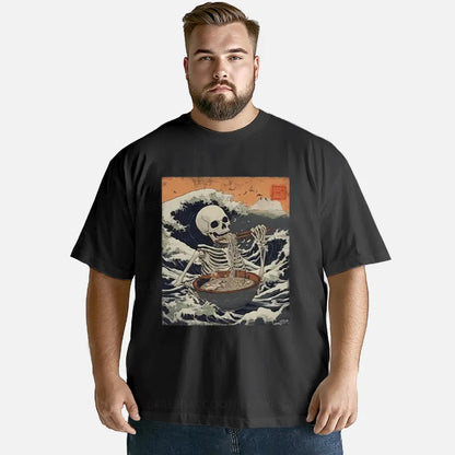 Vintage Ramen Lover Japanese Skeleton Classic T-Shirt