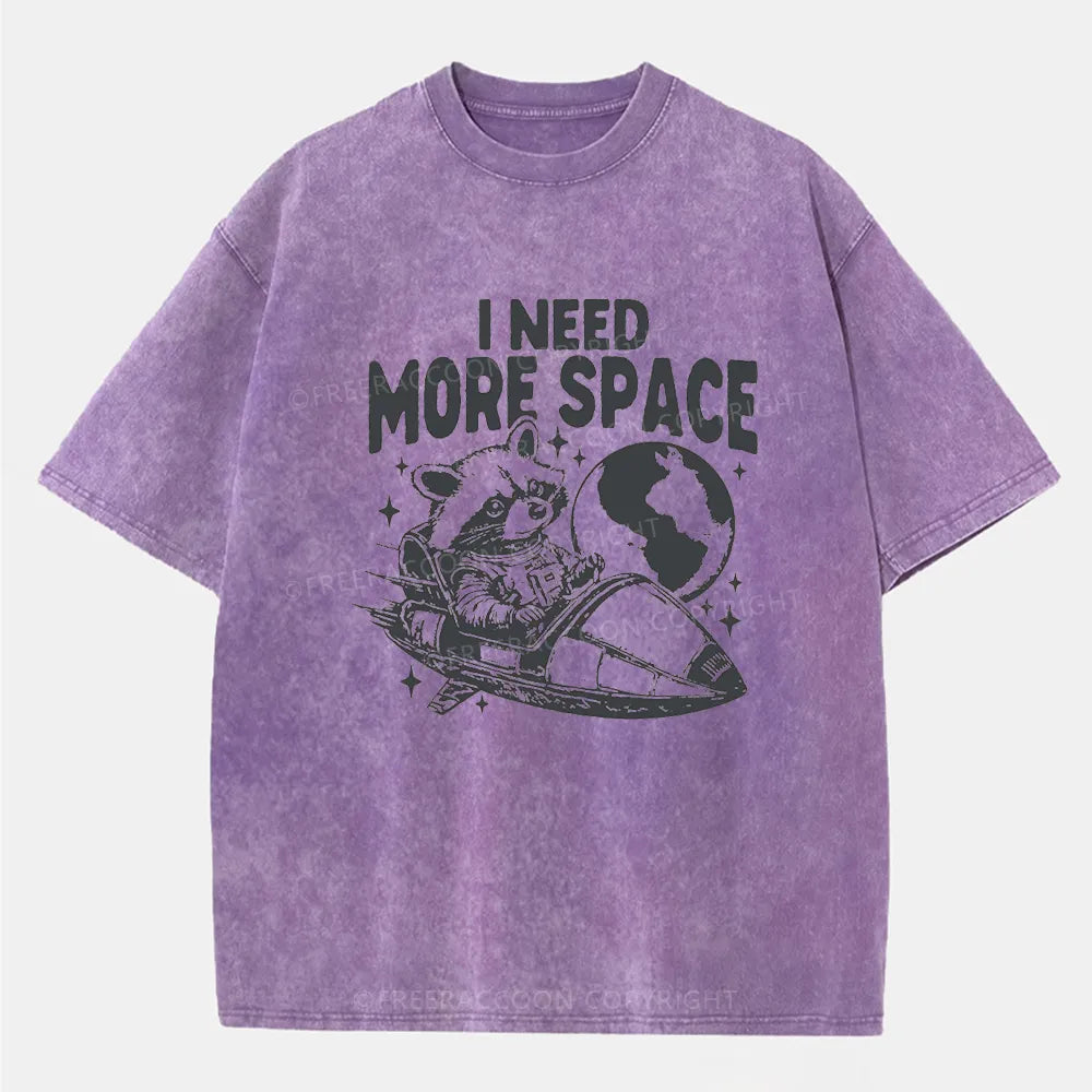 Vintage I Need More Space Washed T-Shirt