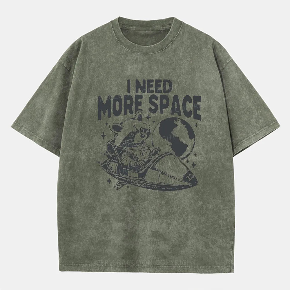 Vintage I Need More Space Washed T-Shirt