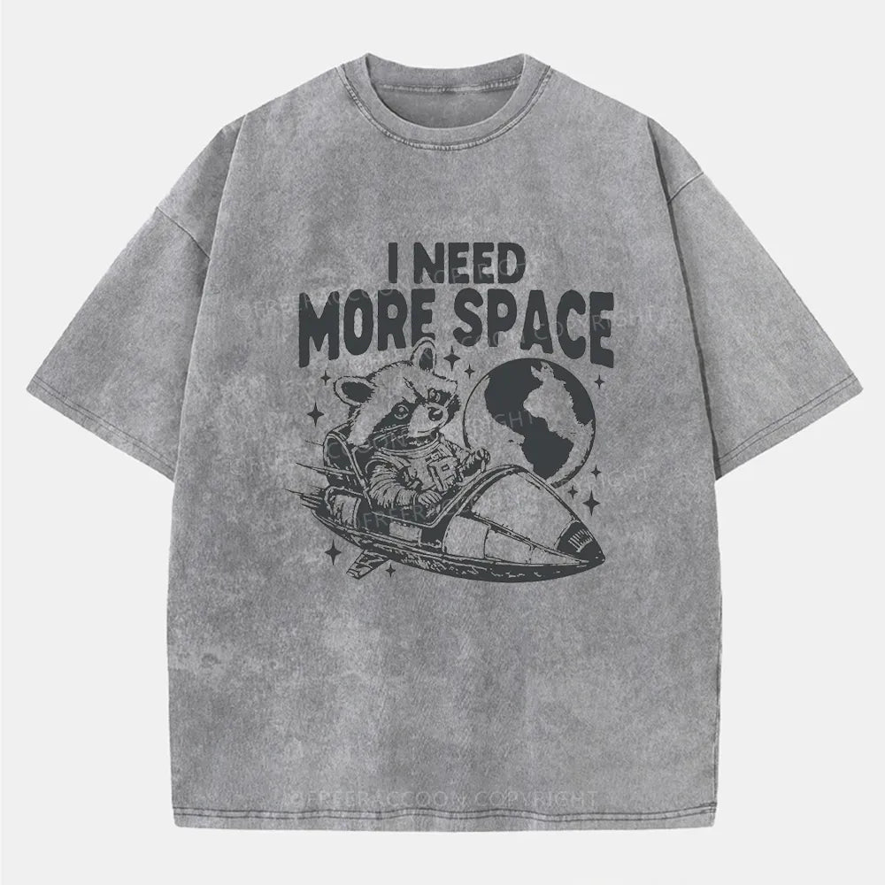 Vintage I Need More Space Washed T-Shirt