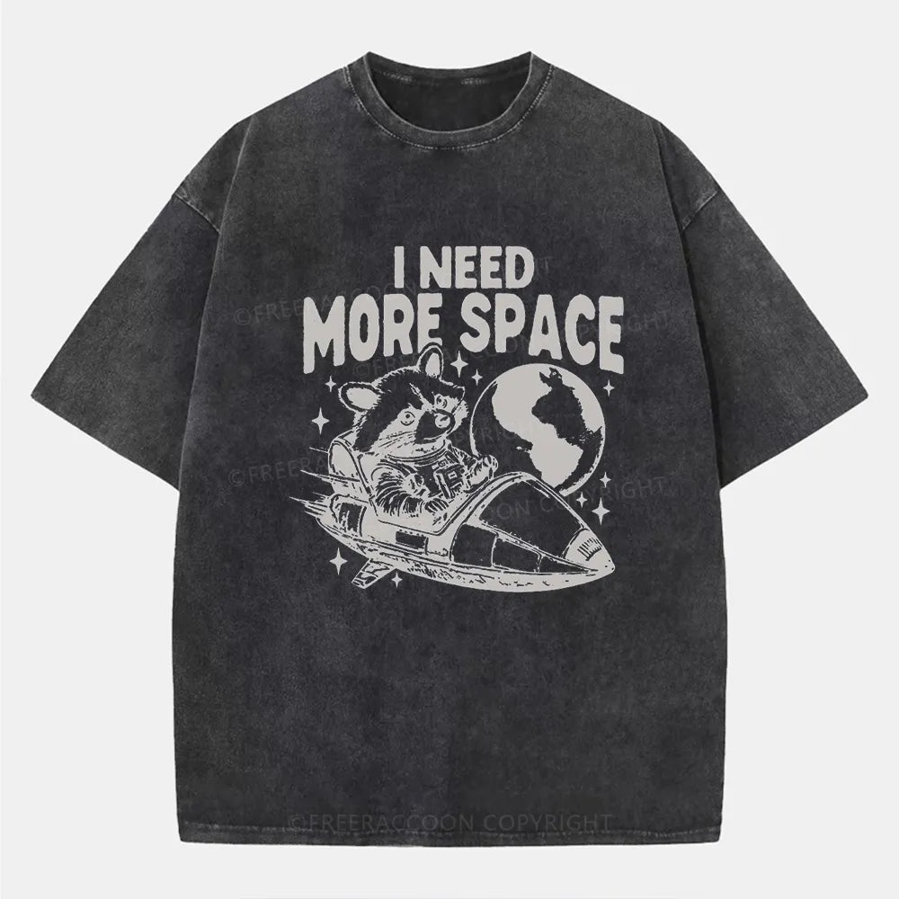 Vintage I Need More Space Washed T-Shirt