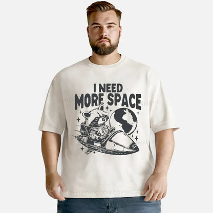 Vintage I Need More Space Washed T-Shirt