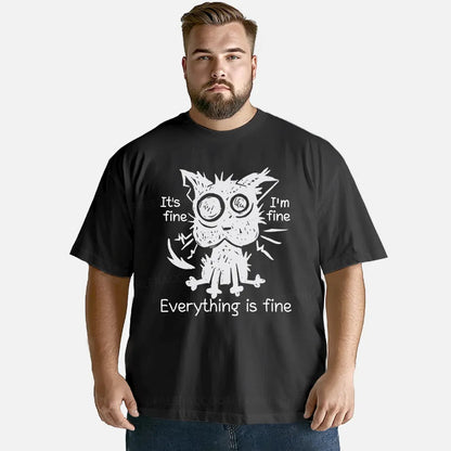 Vintage It'S Fine, I'M Fine, Everything Is Fine Classic T-Shirt