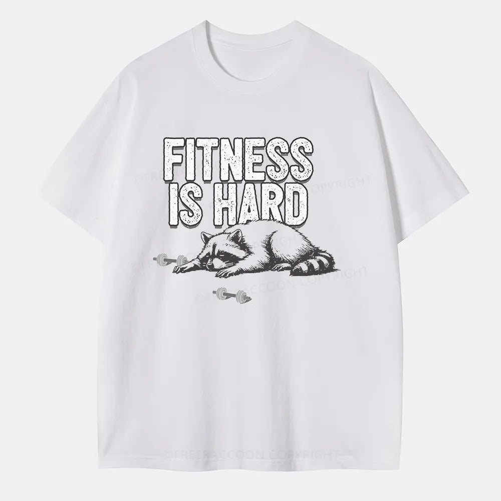 Vintage Fitness Is Hard Classic T-Shirt