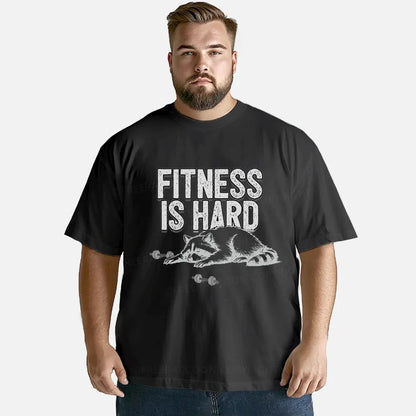 Vintage Fitness Is Hard Classic T-Shirt