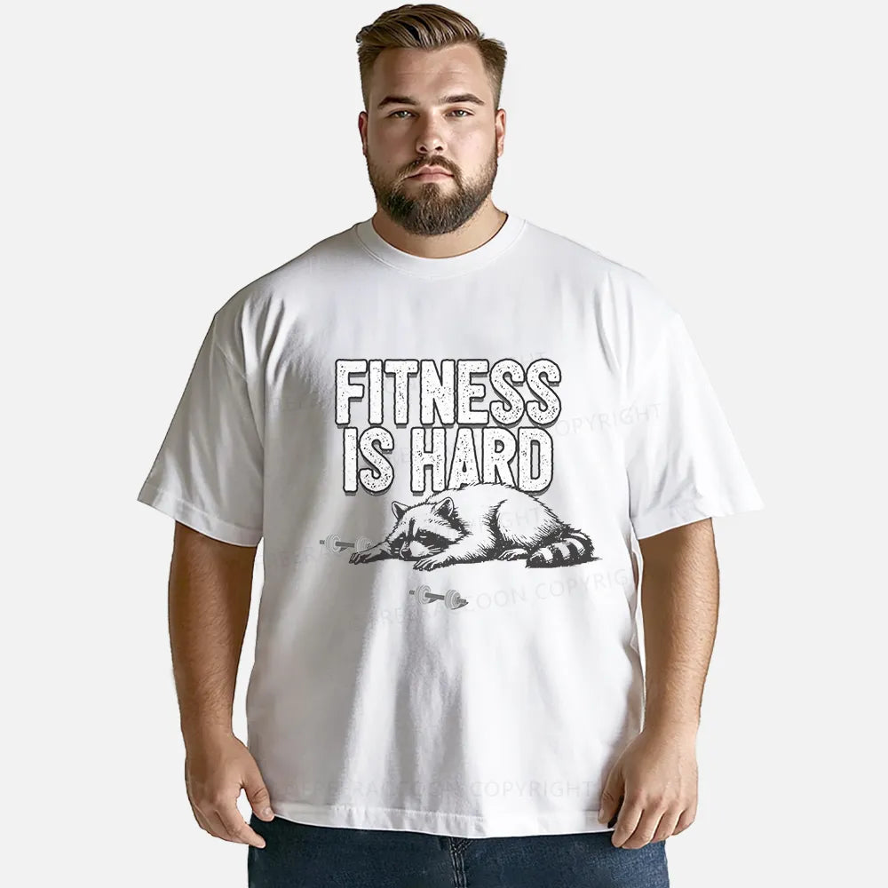 Vintage Fitness Is Hard Classic T-Shirt