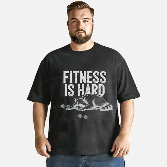 Vintage Fitness Is Hard Washed T-Shirt