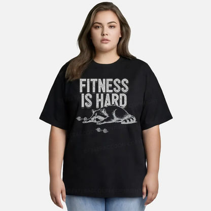 Vintage Fitness Is Hard Classic T-Shirt