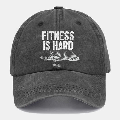 Vintage Fitness Is Hard Washed Cap