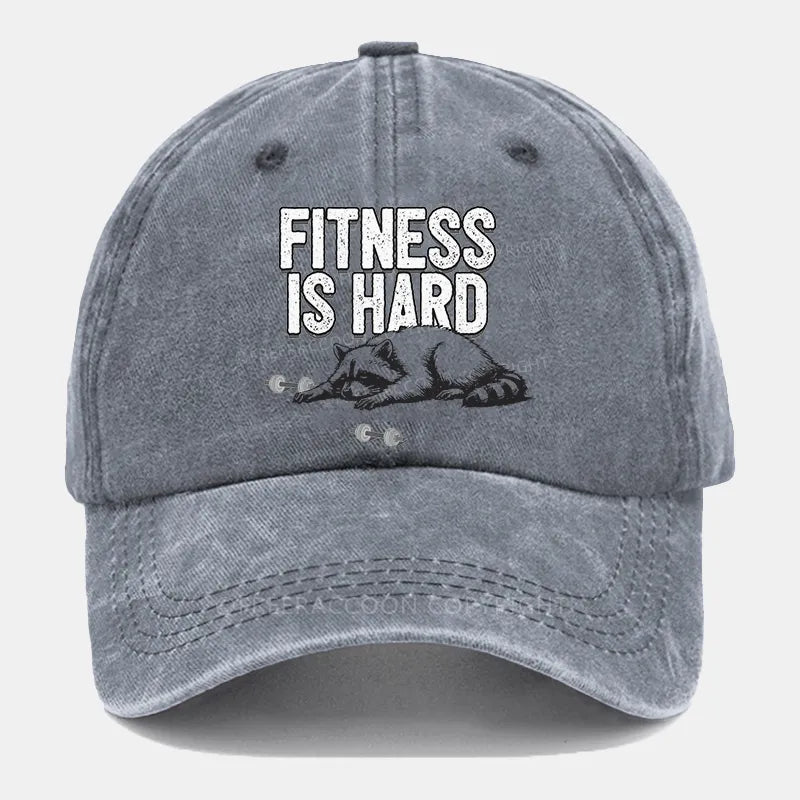 Vintage Fitness Is Hard Washed Cap