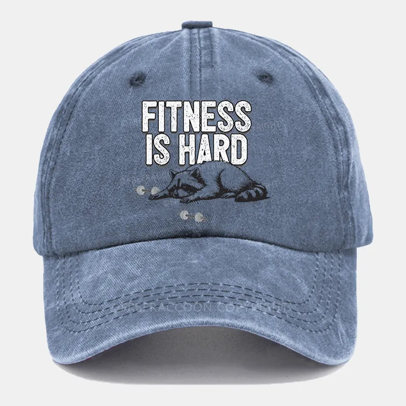 Vintage Fitness Is Hard Washed Cap