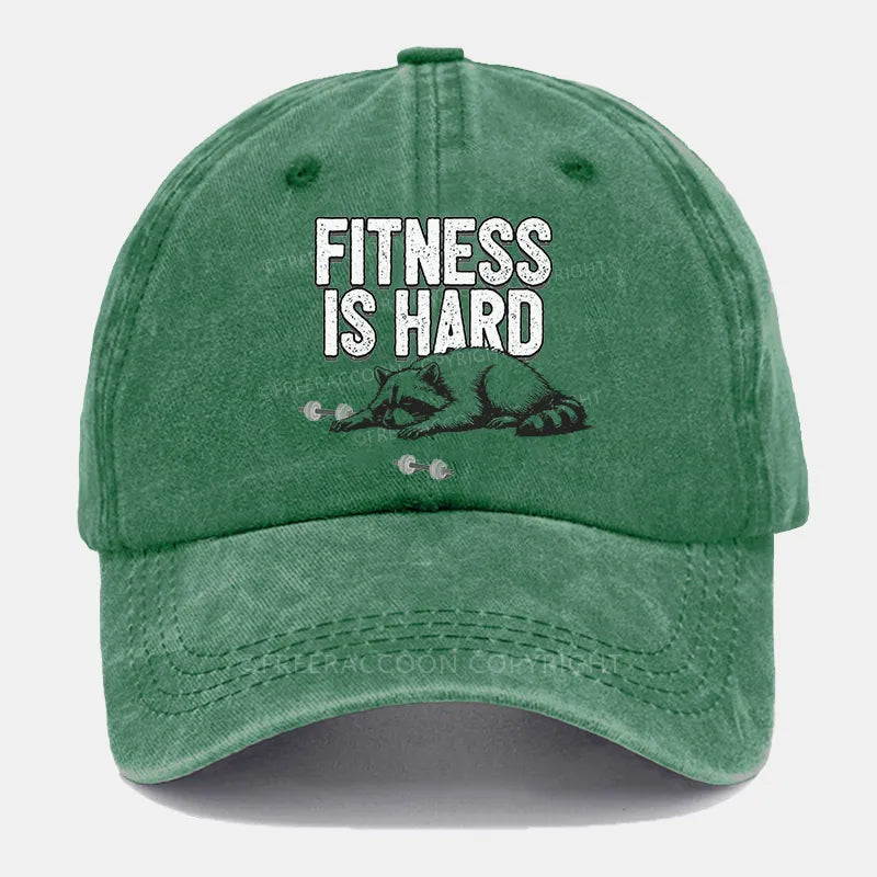 Vintage Fitness Is Hard Washed Cap