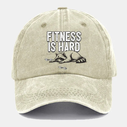 Vintage Fitness Is Hard Washed Cap