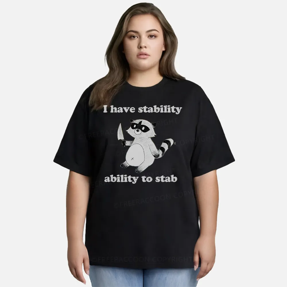 Vintage I Have Stability Ability To Stab Classic T-Shirt